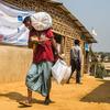 People from Rakhine state in Myanmar fled in large numbers to Cox's Bazar, Bangladesh in 2017