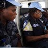 UNAMID on patrol in Zam Zam IDP camp