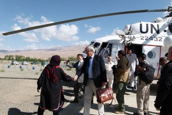 Deputy Special Representative for the Secretary-General for Political Affairs Nicholas Haysom arrives in the region on an official visit.
