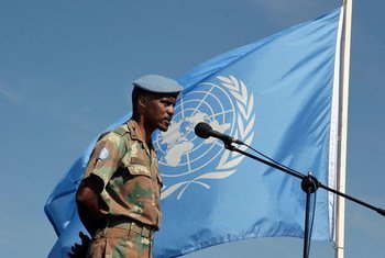 Lieutenant General Derrick Mbuyiselo Mgwebi of South Africa.