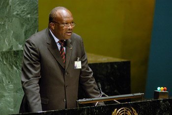 Roch Marc Christian Kaboré, President of Burkina Faso.