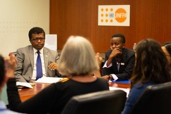 Zahara, as part of the #GirlsTakeover campaign, took over the role of UNFPA executive director. 